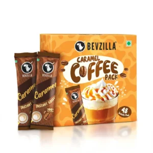 Alternative view of Bevzilla Caramel Instant Coffee Powder (48 Sachets)
