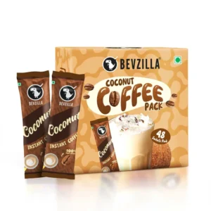 Alternative view of Bevzilla Coconut Instant Coffee Powder (48 Sachets)