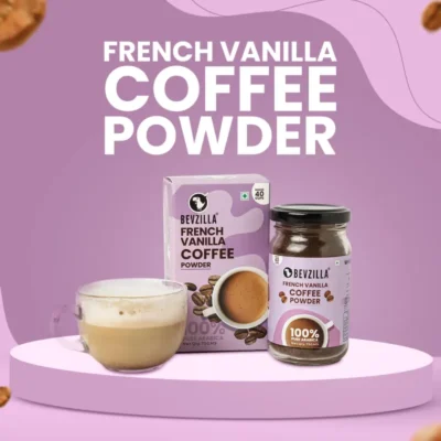 Bevzilla French Vanilla Instant Coffee Powder (75g)