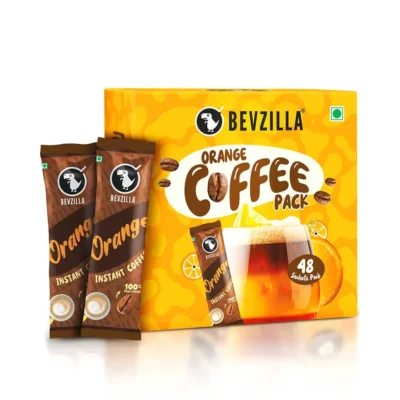 Alternative view of Bevzilla Orange Instant Coffee Powder (48 Sachets)