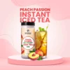 Bevzilla Peach Passion Instant Iced Tea Mix | Refreshing Peach Flavour | 400g
