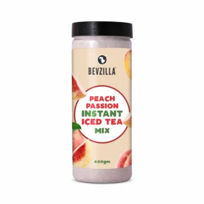 Alternative view of Bevzilla Peach Passion Instant Iced Tea Mix | Refreshing Peach Flavour | 400g