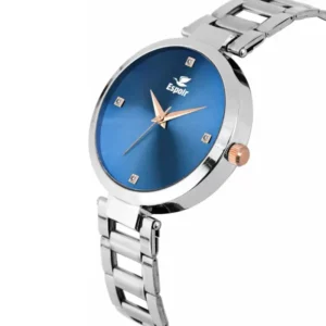 Alternative view of Espoir Stainless Steel Silver Analog Watch - Unique Stylish Design