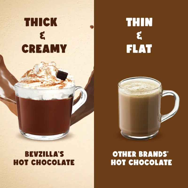 Bevzilla Cinnamon Hot Chocolate Mix - Organic & Sugar-Free Bevzilla Cinnamon Hot Chocolate Mix - Organic & Sugar-Free - Image 3