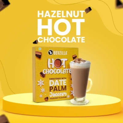 Bevzilla Hazelnut Hot Chocolate Mix - Organic & Sugar-Free