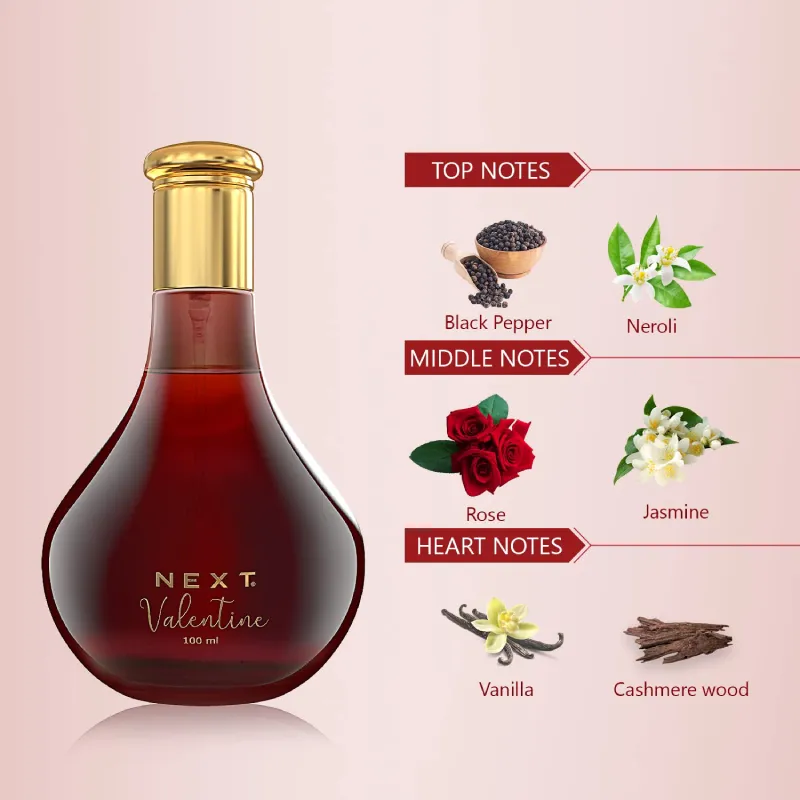 NEXT Valentine Eau De Perfume for Women – 100ml NEXT Valentine Eau De Perfume for Women – 100ml - Image 2
