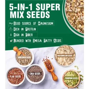 Alternative view of NutroVally 5-in-1 Super Seed Mix - Heart & Immune Health 200gm