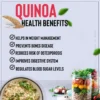 NutroVally White Quinoa Seeds, Raw & Unroasted, 200g - Health Reimagined