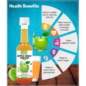 Alternative view of Nutrovally Filtered Apple Cider Vinegar, 500ml - Pure Himalayan Elixir for Wellness