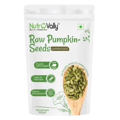 Nutrovally Raw Pumpkin Seeds, 100g - Nourish Your Body Naturally