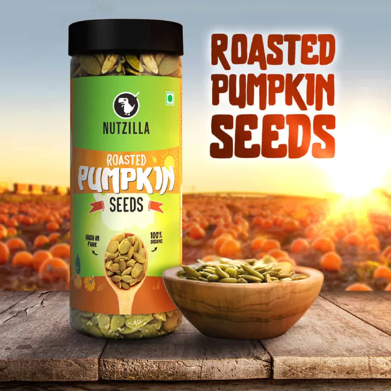Bevzilla (Nutzilla) Roasted Pumpkin Seeds (250g): Nutritional Powerhouse for Wholesome Snacking Bevzilla (Nutzilla) Roasted Pumpkin Seeds (250g): Nutritional Powerhouse for Wholesome Snacking