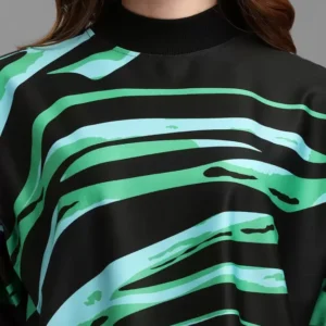 Shopsy Green Crepe Top & Palazzos Co-ords Set - Elegant & Comfortable