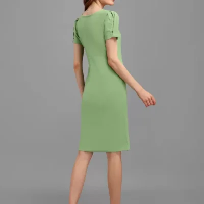 Alternative view of Elegant Shopsy Light Green Bodycon Dress for Women