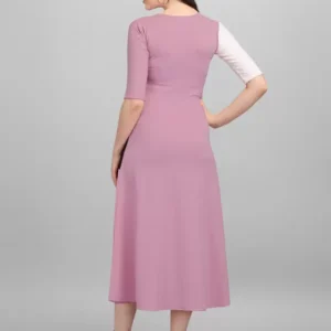 Alternative view of Shopsy Empire Maxi Multicolor Dress - Stretchable & Stylish