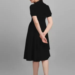 Alternative view of Shopsy Elegant High-Low Black Dress - Embrace Sophistication