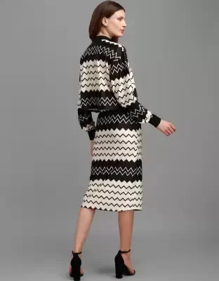 Alternative view of Shopsy Chic Oversized Top & Pencil Skirt Co-ord Set