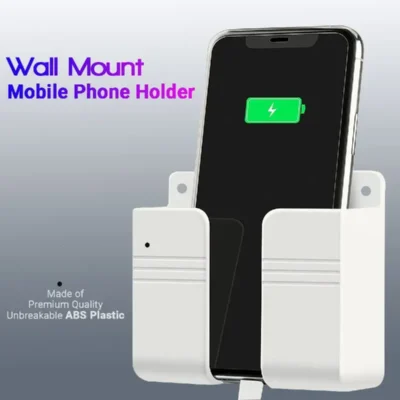 Alternative view of Shopsy Wall Mount Mobile Holder - Elegant White