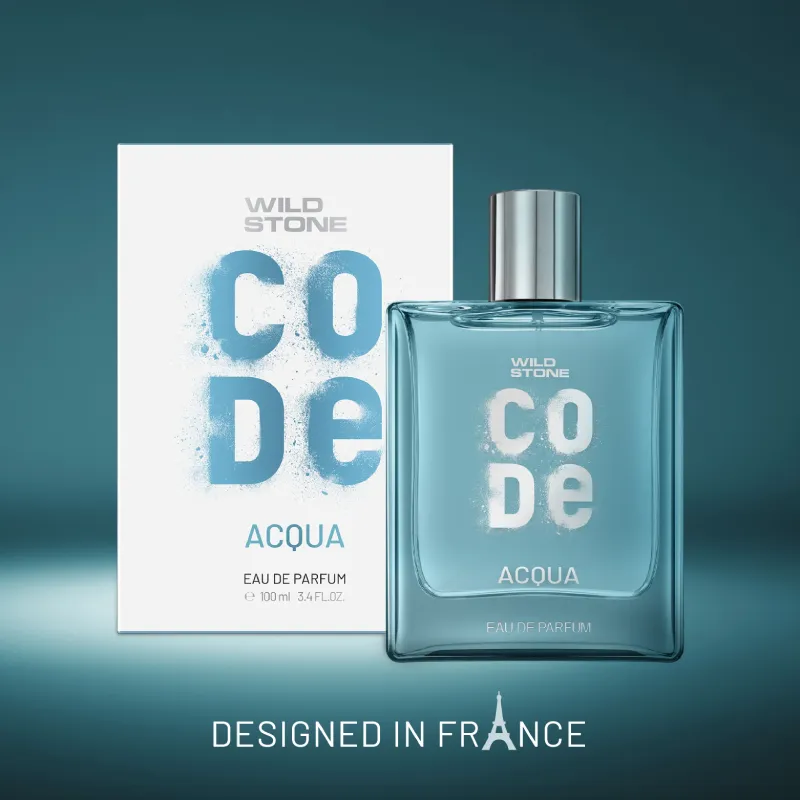 Wild Stone CODE Acqua Luxury Perfume for Men, 100 ml Wild Stone CODE Acqua Luxury Perfume for Men, 100 ml - Image 4