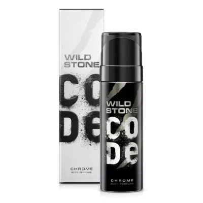 Wild Stone CODE Chrome Body Men’s Perfume, 120ml