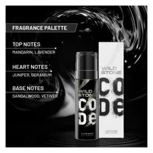 Alternative view of Wild Stone CODE Chrome Body Men’s Perfume, 120ml