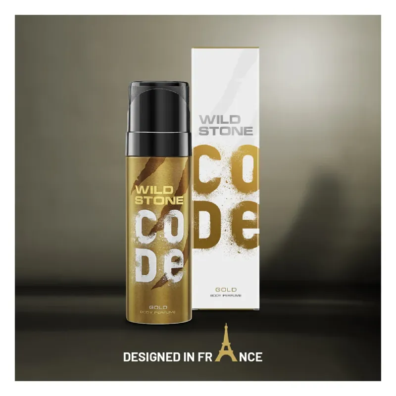 Wild Stone CODE Gold Body Men’s Perfume, 150ml Wild Stone CODE Gold Body Men’s Perfume, 150ml - Image 4
