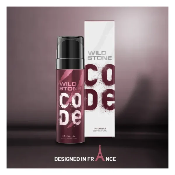 Wild Stone CODE Iridium Body Men's Perfume, 150ml - Image 4