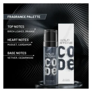 Alternative view of Wild Stone CODE Platinum Body Men’s Perfume, 150ml