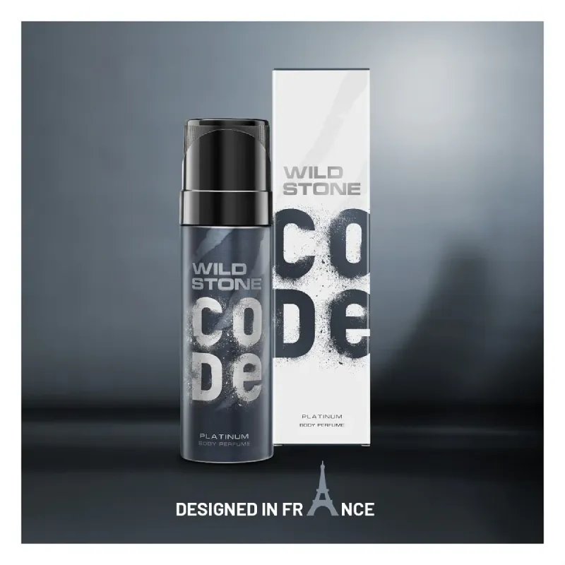 Wild Stone CODE Platinum Body Men’s Perfume, 150ml Wild Stone CODE Platinum Body Men’s Perfume, 150ml - Image 4