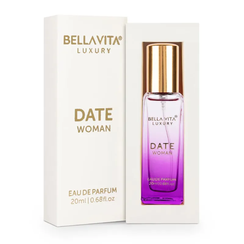 DATE Woman by Bella Vita | Luxury 20ml EDP Perfume for Women DATE Woman by Bella Vita | Luxury 20ml EDP Perfume for Women