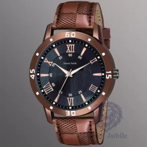 Daniel Jubile Analog Designer Stylish Leather Watch for Men