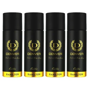 Denver Caliber Nano Men's Deo - Pack of 4 (50ml each)