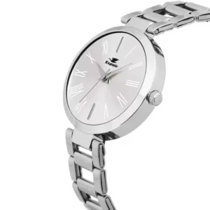 Alternative view of Espoir Stainless Steel Silver with White Dial Analog Watch For Women