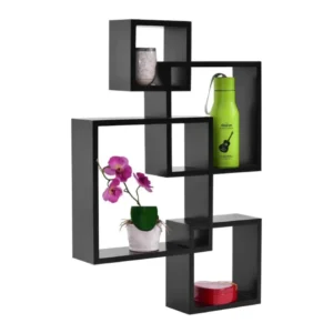 Alternative view of Handicrafts Design Wooden Wall Shelf - Elegant Home Decor Accent