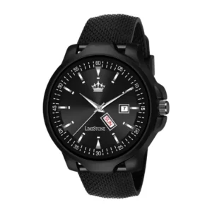 LimeStone Mesh Strap All Black Avatar Quartz Watch for Men - A Masterclass in Style and Precision!