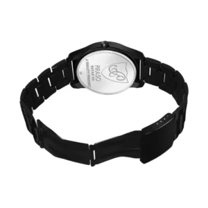 PIRASO Stunning Blue Dial & Black Chain Analog Watch for Men