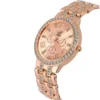 PIRASO Zuperia Diamond Studded Rosegold Analog Watch For Women