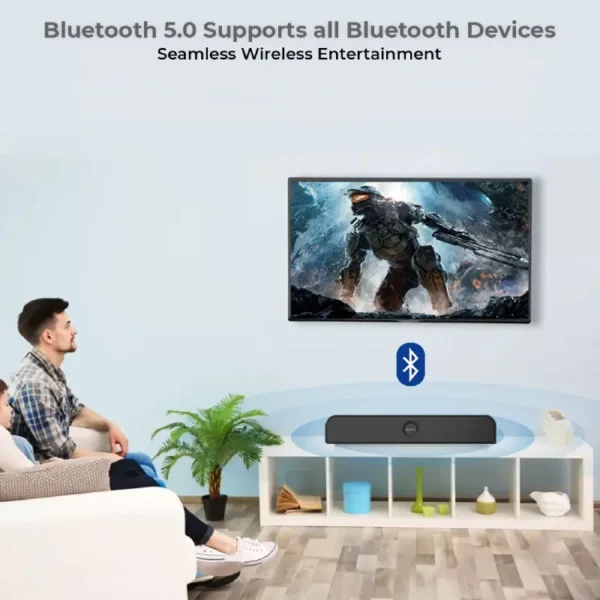 Shopsy Bluetooth Speaker 5.0 Soundbar: Elevate Your Audio Experience - Image 4