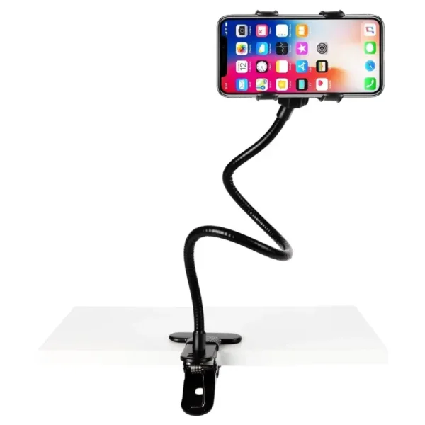 Shopsy Cell Phone Gooseneck Mount - Your Flexible Smartphone Companion!