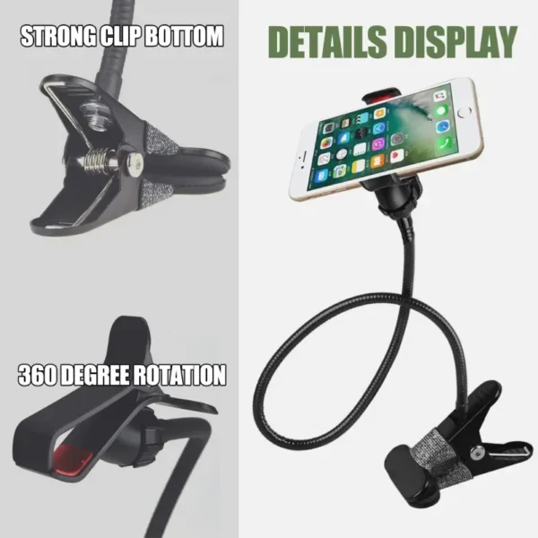 Shopsy Cell Phone Gooseneck Mount - Your Flexible Smartphone Companion! - Image 4