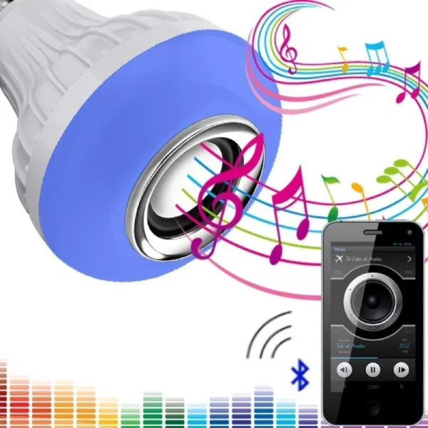 Shopsy LED Music Light Bulb – Transform Your Space with Color and Sound! - Image 4