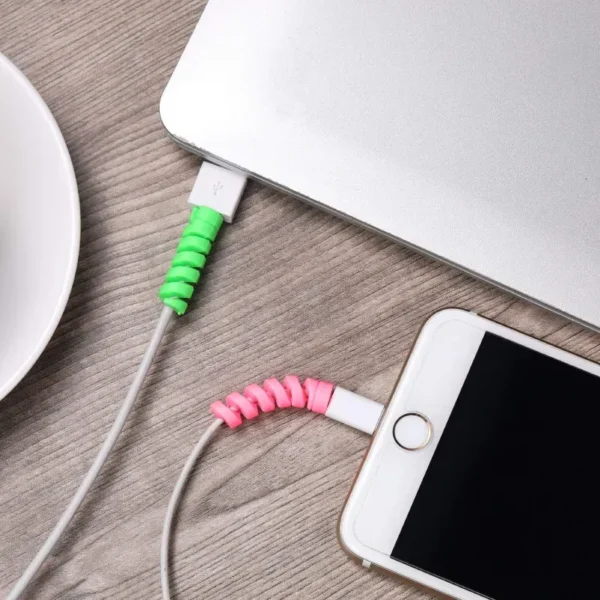 Spiral Cable Protector Wire Cover Set - Protect, Style, Prolong! - Image 4