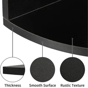 Alternative view of Shopsy Wooden Zig Zag Corner Shelf - Stylish and Functional