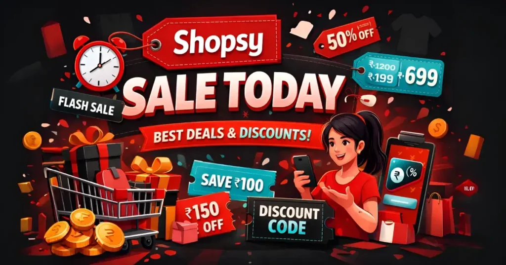 Shopsy Sale Today: Latest Sale Deals, Discounts & Smart Shopping Tips (2026) Shopsy Sale Today Featured Image