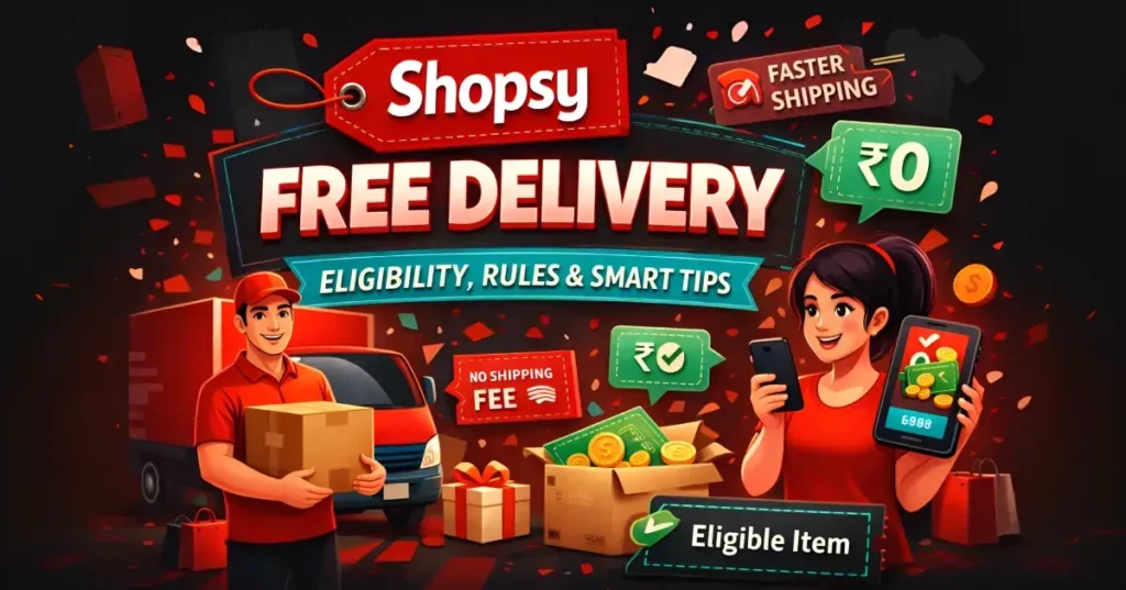 Shopsy Free Delivery: How It Works, Eligibility & Smart Ways to Avoid Shipping Charges (2026) Shopsy Free Delivery