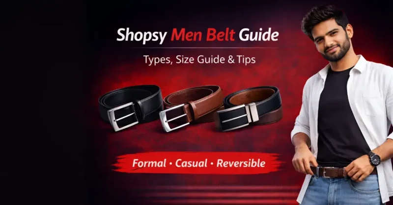 Shopsy Men Belt