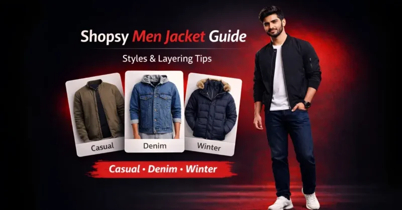 Shopsy Men Jacket
