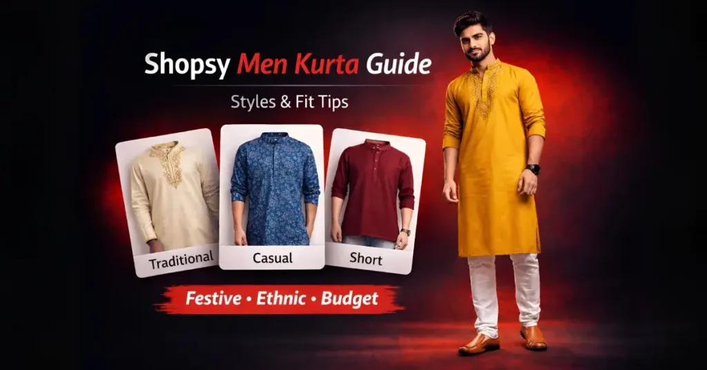 Shopsy Men Kurta