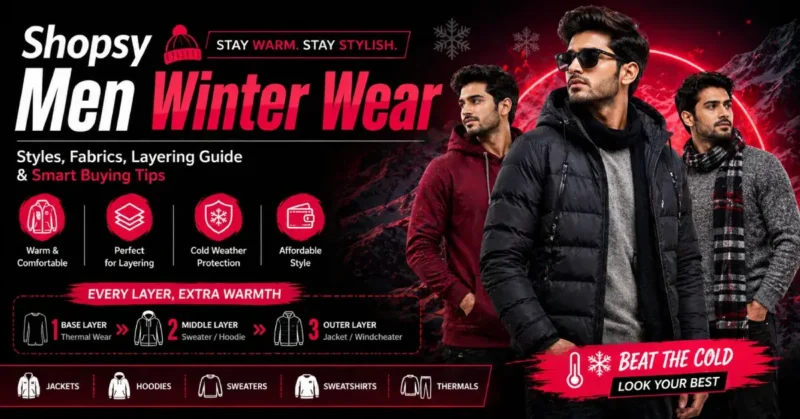 Shopsy Men Winter Wear