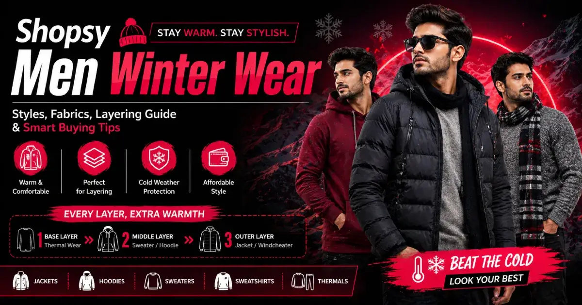 Shopsy Men Winter Wear