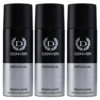 denver black code deodorant pack of 3